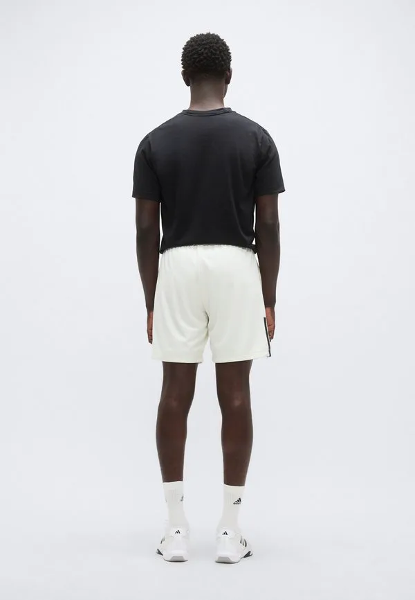 Спортивные шорты tiro Adidas Sportswear, Off White/Black/Semi Ice Tangerine — фото 3
