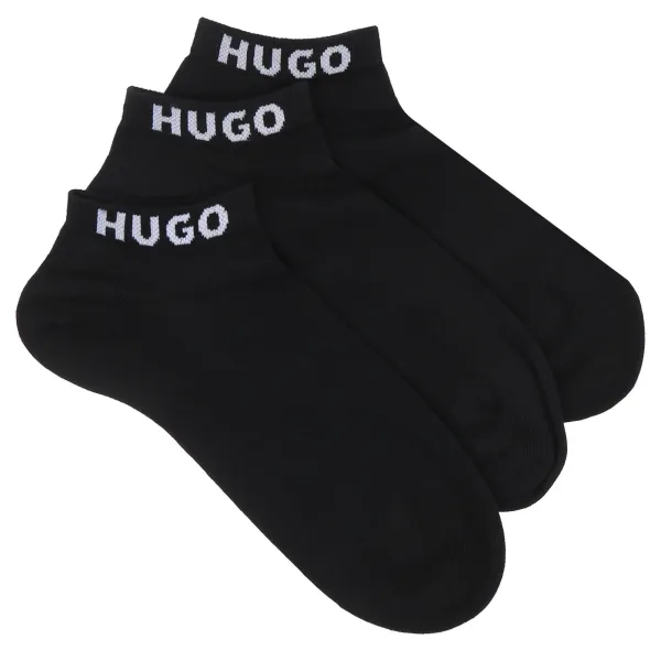 

3 пары носков в стиле uni cc Hugo, черный