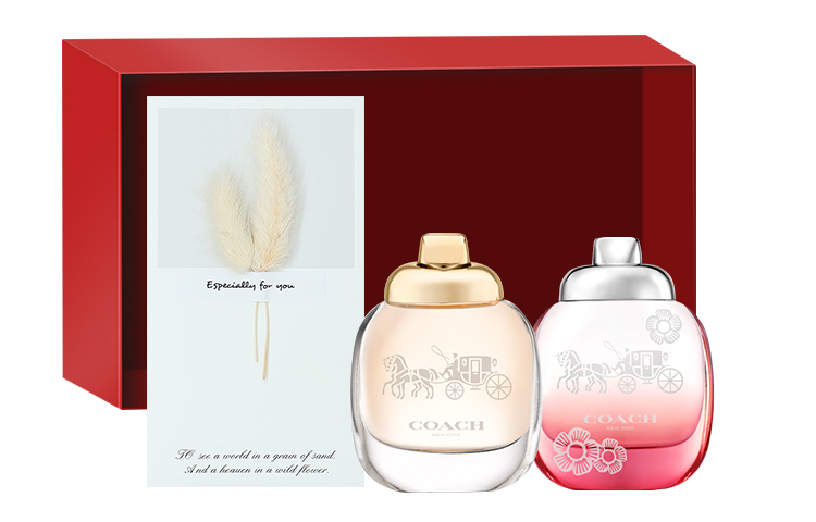 

Наборы духов для женщин Coach, new york women's thick + flower fu yanyun 4.5ml*2