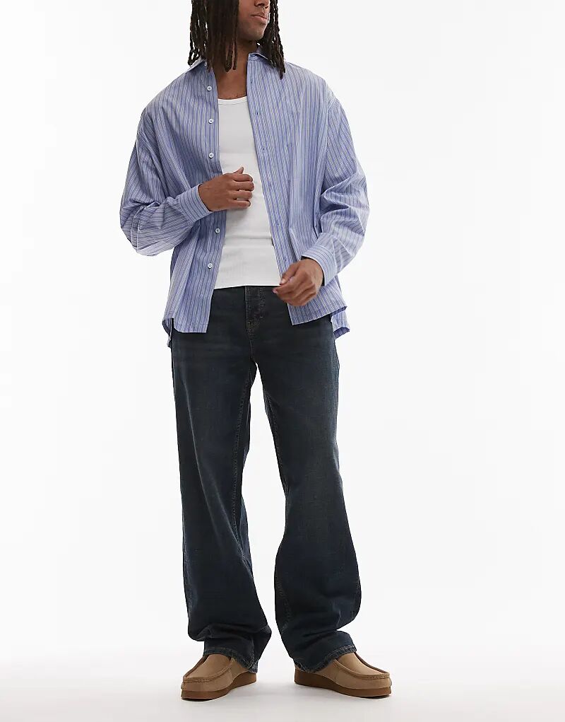 

Свободные прямые джинсы Tommy Jeans Jaimie темного цвета