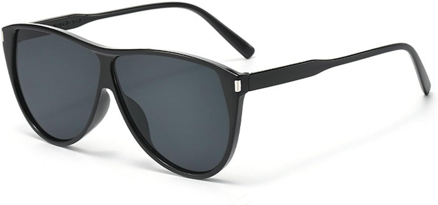 

Laureles Модные солнцезащитные очки большого размера с квадратными заклепками в стиле Y2K для женщин, винтажные солнцезащитные очки «кошачий глаз» с черным градиентом для мужчин, C1