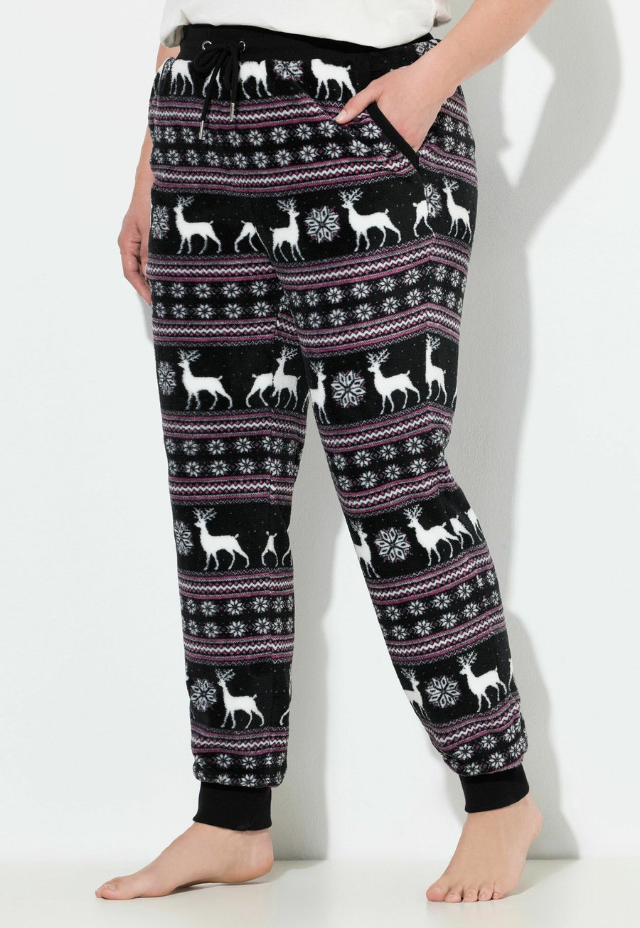 

Пижамные брюки Ulla Popken HOMEWEAR, Black