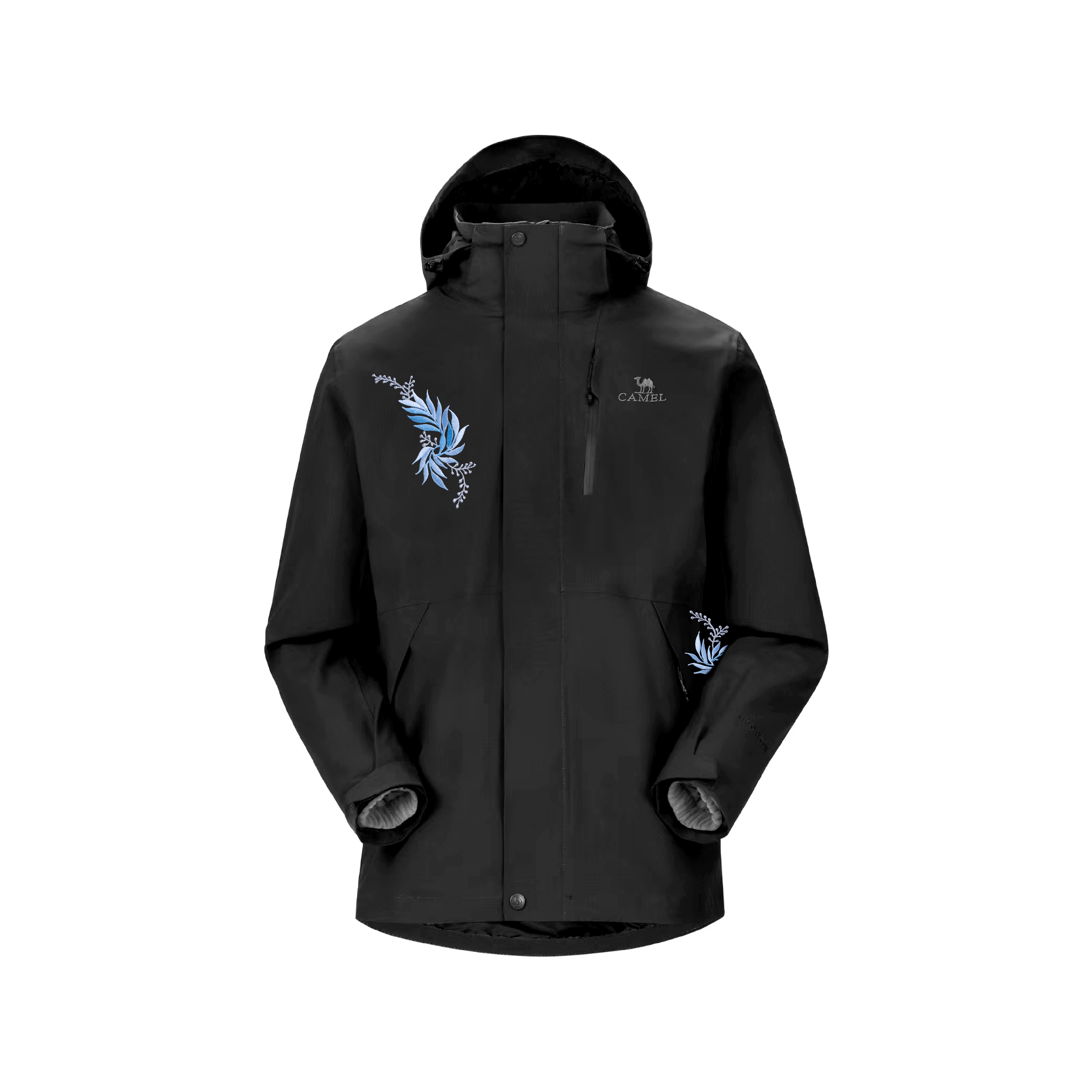 

CAMEL Ветровка All weather Waterproof And Warm Unisex Black