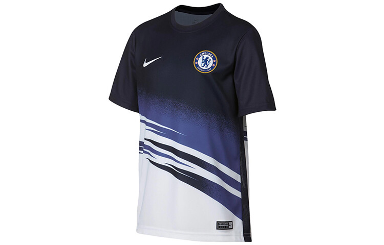 

Футболка мужская белая/синяя Nike, белый/синий