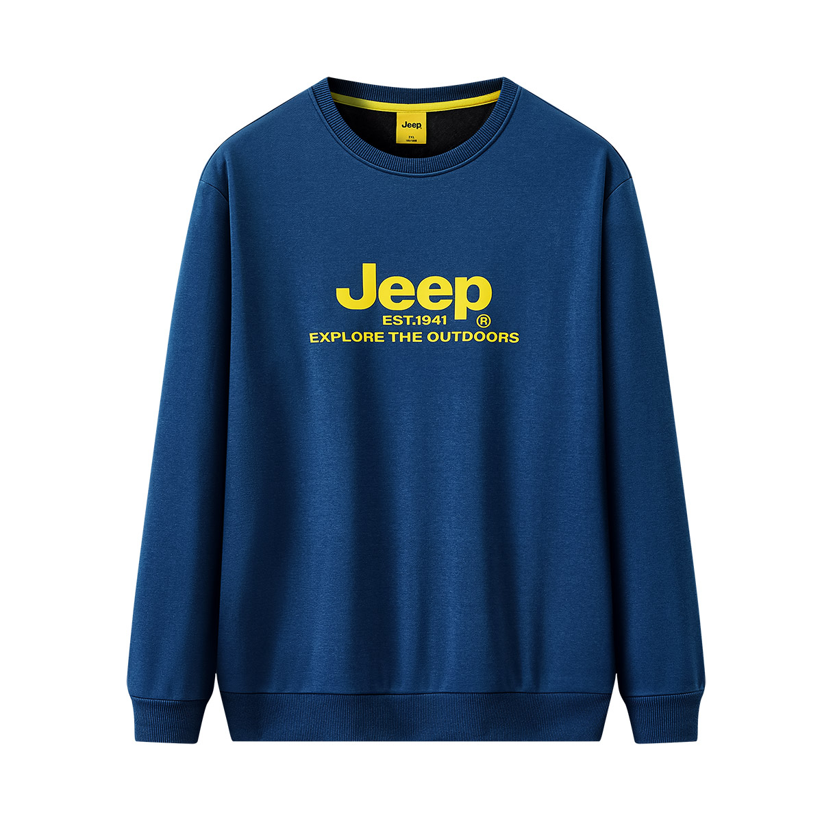 

Свитшот унисекс Jeep, темно-синий