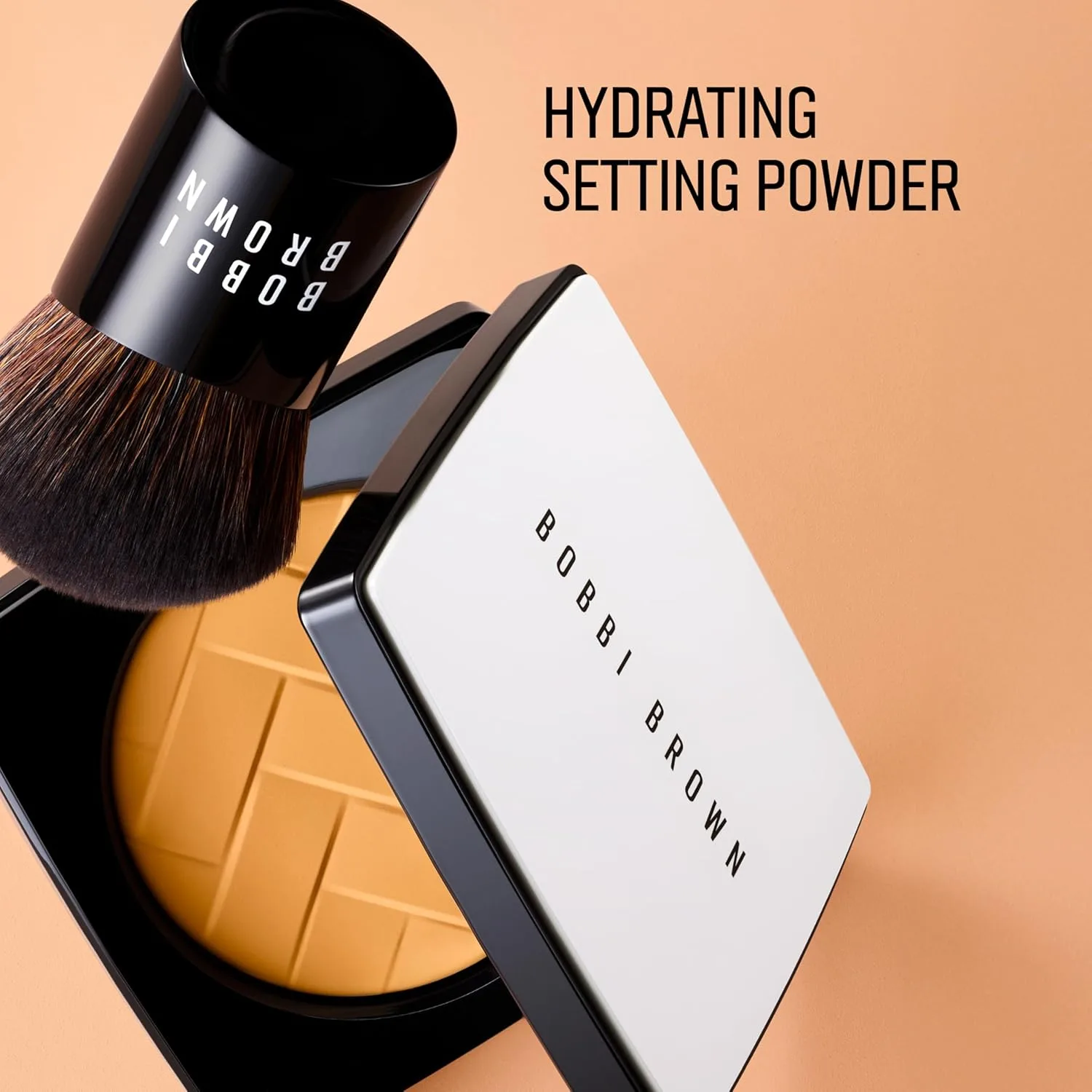 Прессованная пудра Bobbi Brown с витаминами | Увлажняющая фиксирующая пудра для макияжа, выравнивающая тон кожи | Витамин B, 0,28 унции, 02 Peach (Soft, warm peach) — фото 2