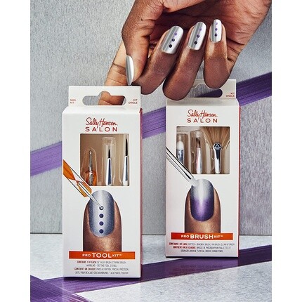 Набор инструментов Nail Salon Pro с инструментами для дизайна ногтей, 0,32 унции, Sally Hansen — фото 3