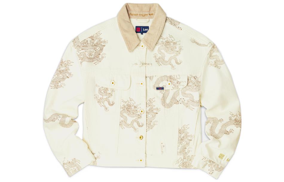 

Lee Женская куртка цвета айвори, Ivory