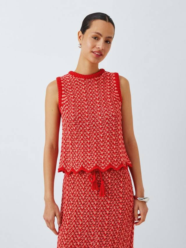 

Трикотажная майка от пиппы AND/OR, цвет Red/Coral
