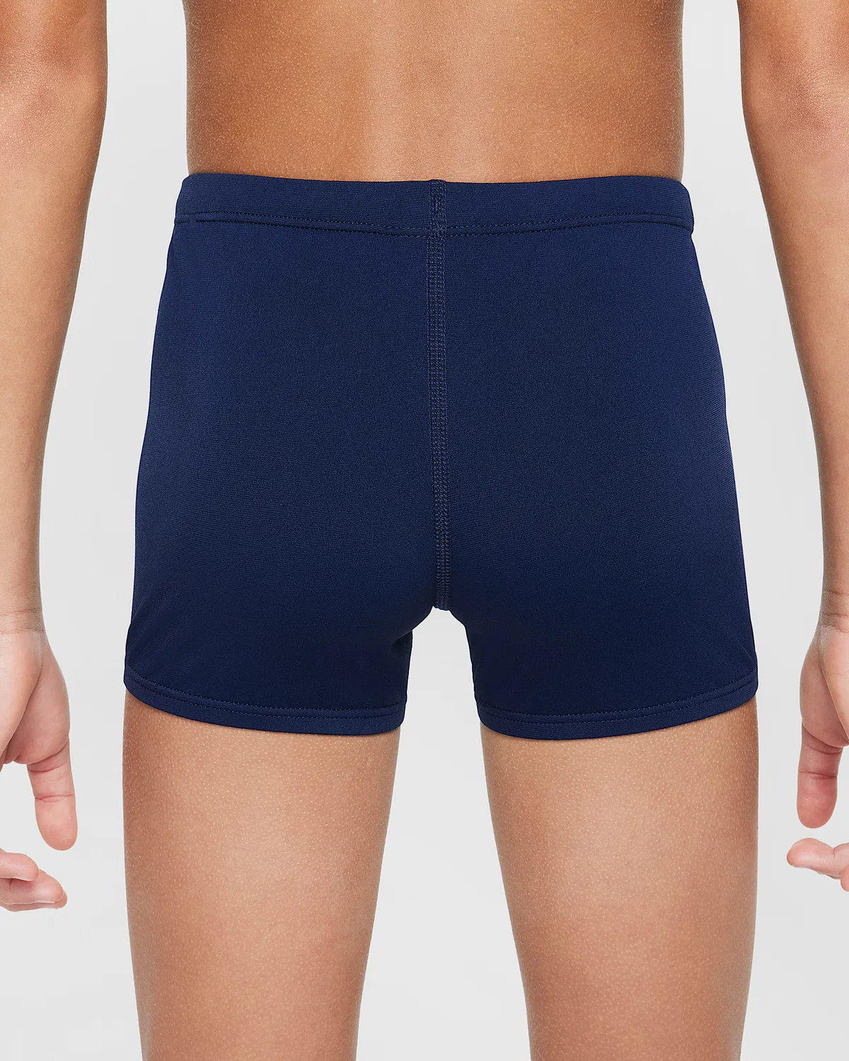 Детские (мальчиковые) плавки Nike Swim HydraStrong с квадратными штанинами, Midnight Navy — фото 3
