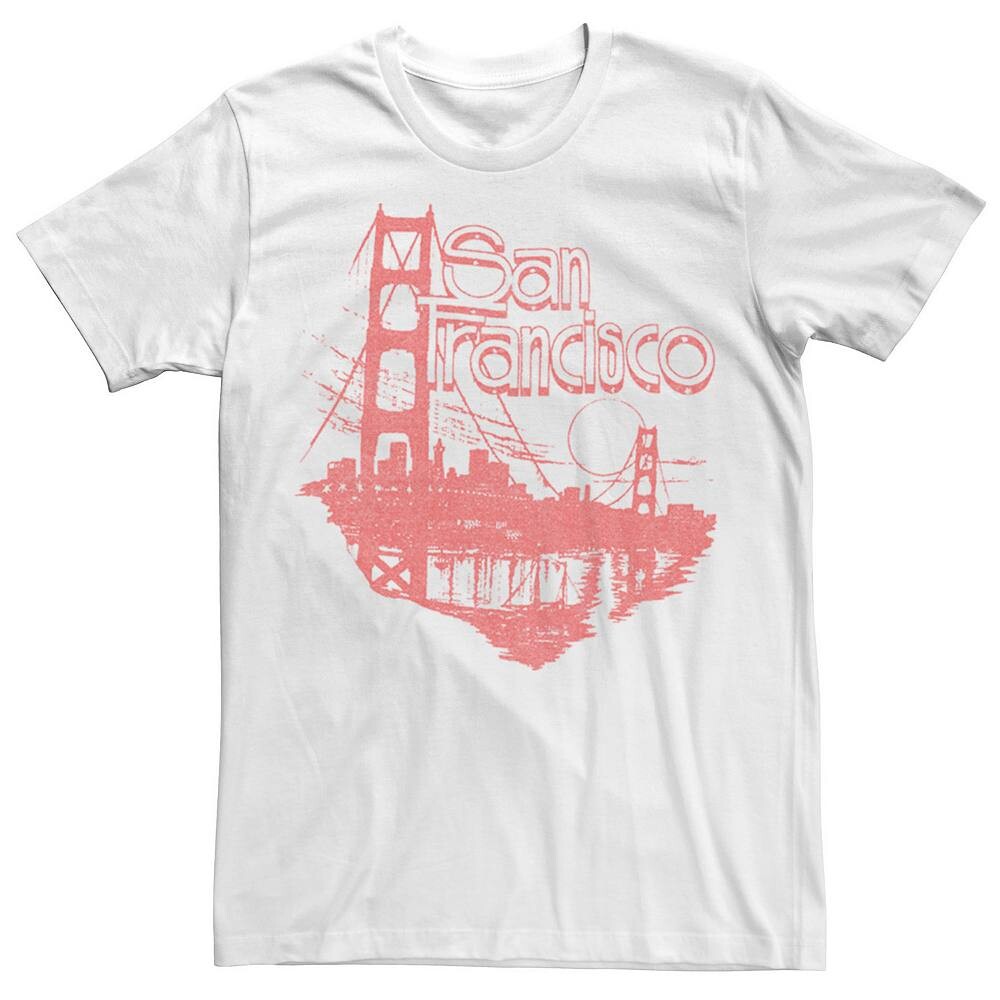 

Мужская футболка San Francisco Golden Gate Destination California Licensed Character, белый