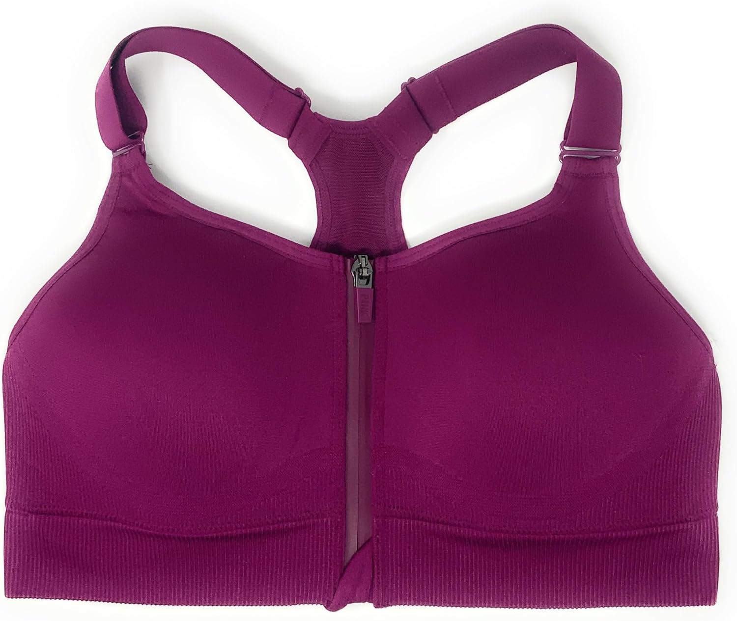 

Бесшовный спортивный бюстгальтер с легкой подкладкой от Victoria's Secret Pink Active, Cranberry