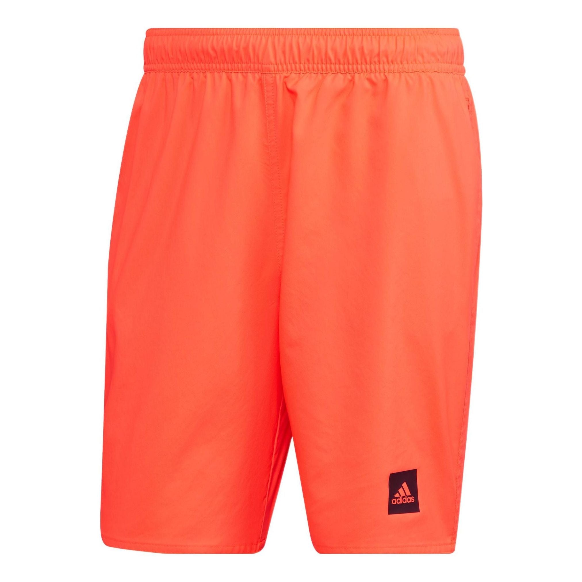 

Шорты Men's adidas Solid Clx Sh Cl Solid Color Logo Straight Sports Shorts Orange HC8560
