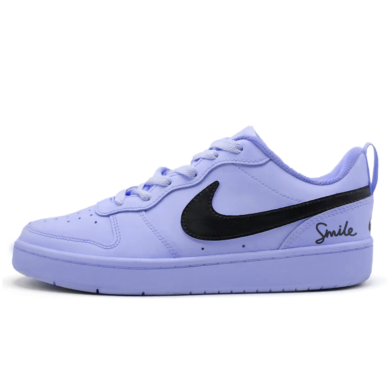 

Детские скейтерские кеды Court Borough Nike, фиолетовый