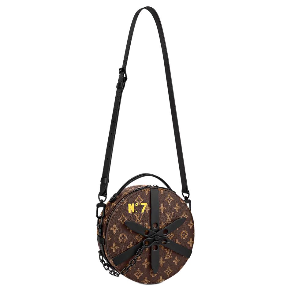 

LOUIS VUITTON Коробка с колесом Монограмма Коричневый