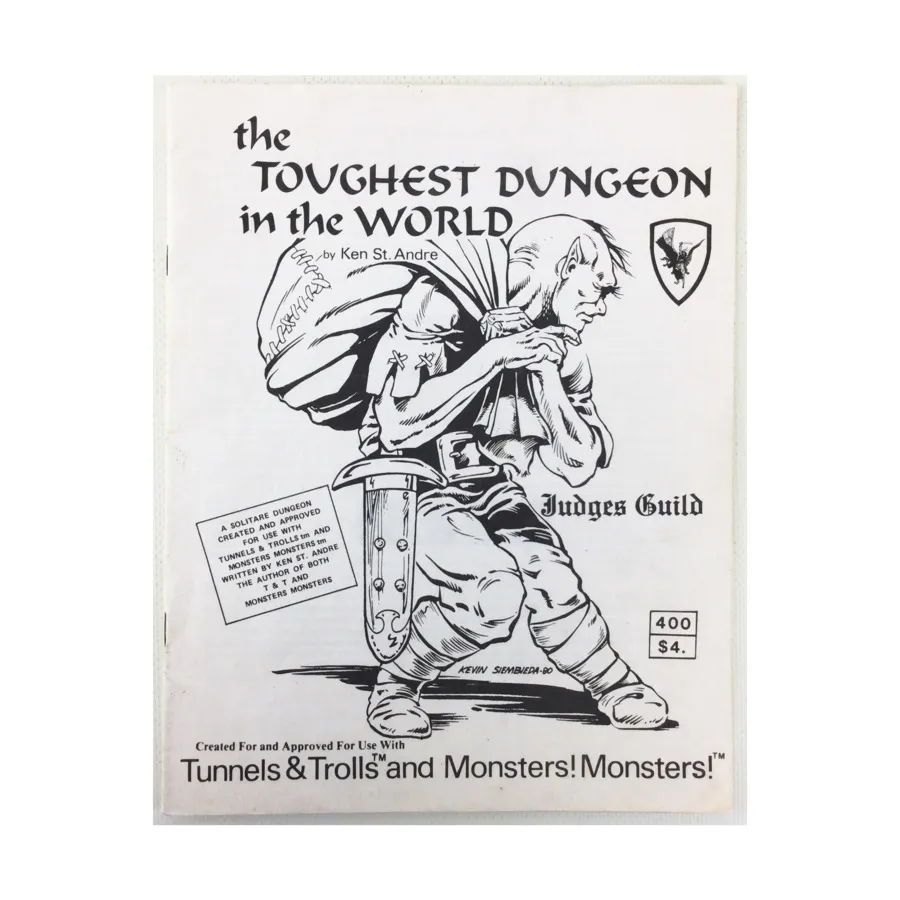 

Модуль Toughest Dungeon in the World (Ken Andre Edition), Tunnels & Trolls Modules (Judges Guild)