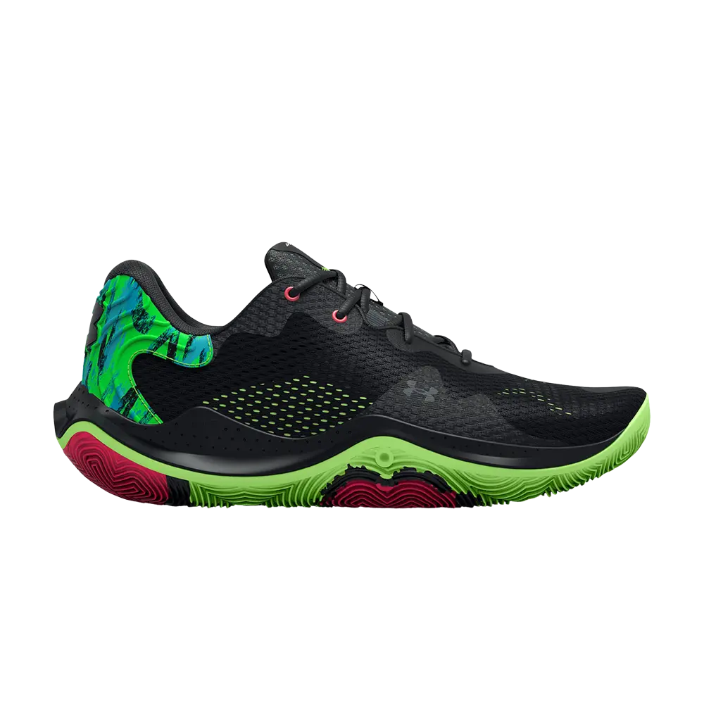 

Кроссовки Spawn 4 Printed Under Armour, черный