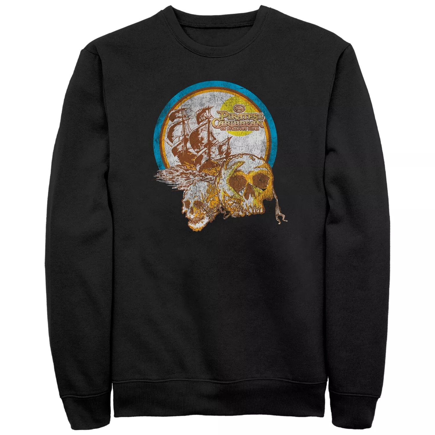 

Мужской свитшот Disney's Pirates Of The Caribbean Sea Skulls Licensed Character