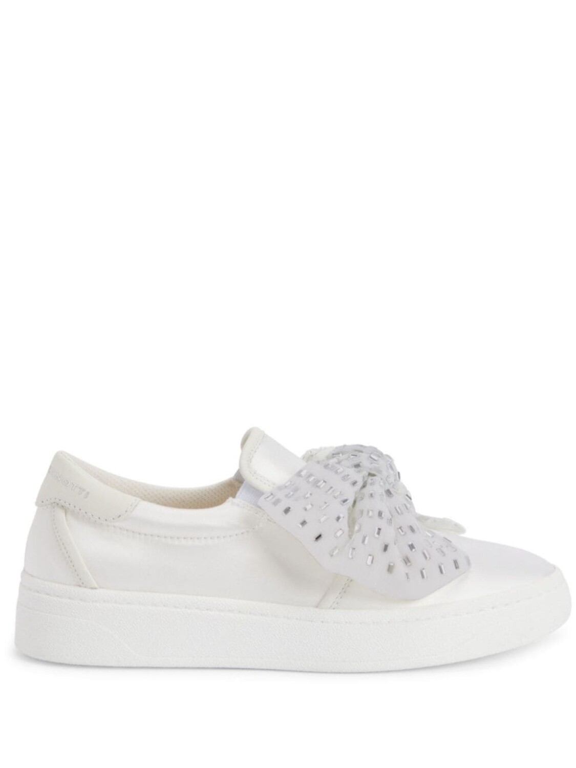 

Giuseppe Zanotti кроссовки GZ94 с бантом, белый