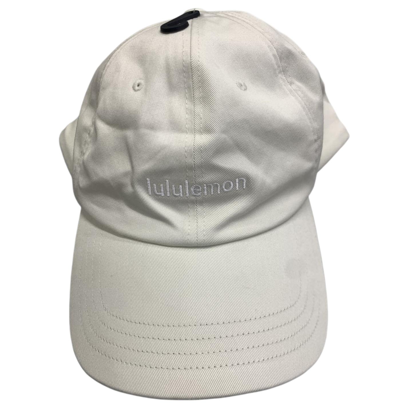 

Хлопковая, полиэстеровая бейсболка, унисекс, разноцветный Lululemon, bone/wht