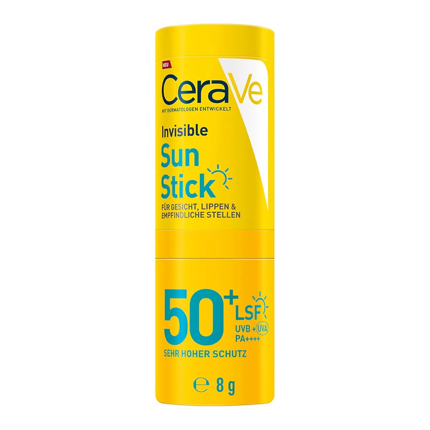 Солнцезащитный стик «Invisible Sun Stick» SPF 50+ от CeraVe Cerave