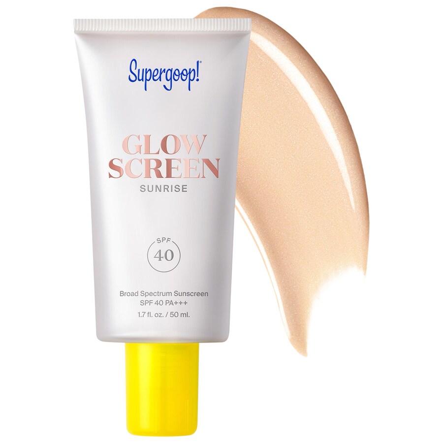 

Солнцезащитный крем Glowscreen SPF 40 с гиалуроновой кислотой и ниацинамидом Supergoop!, 1.7 oz Sunrise /50 mL, Sunrise