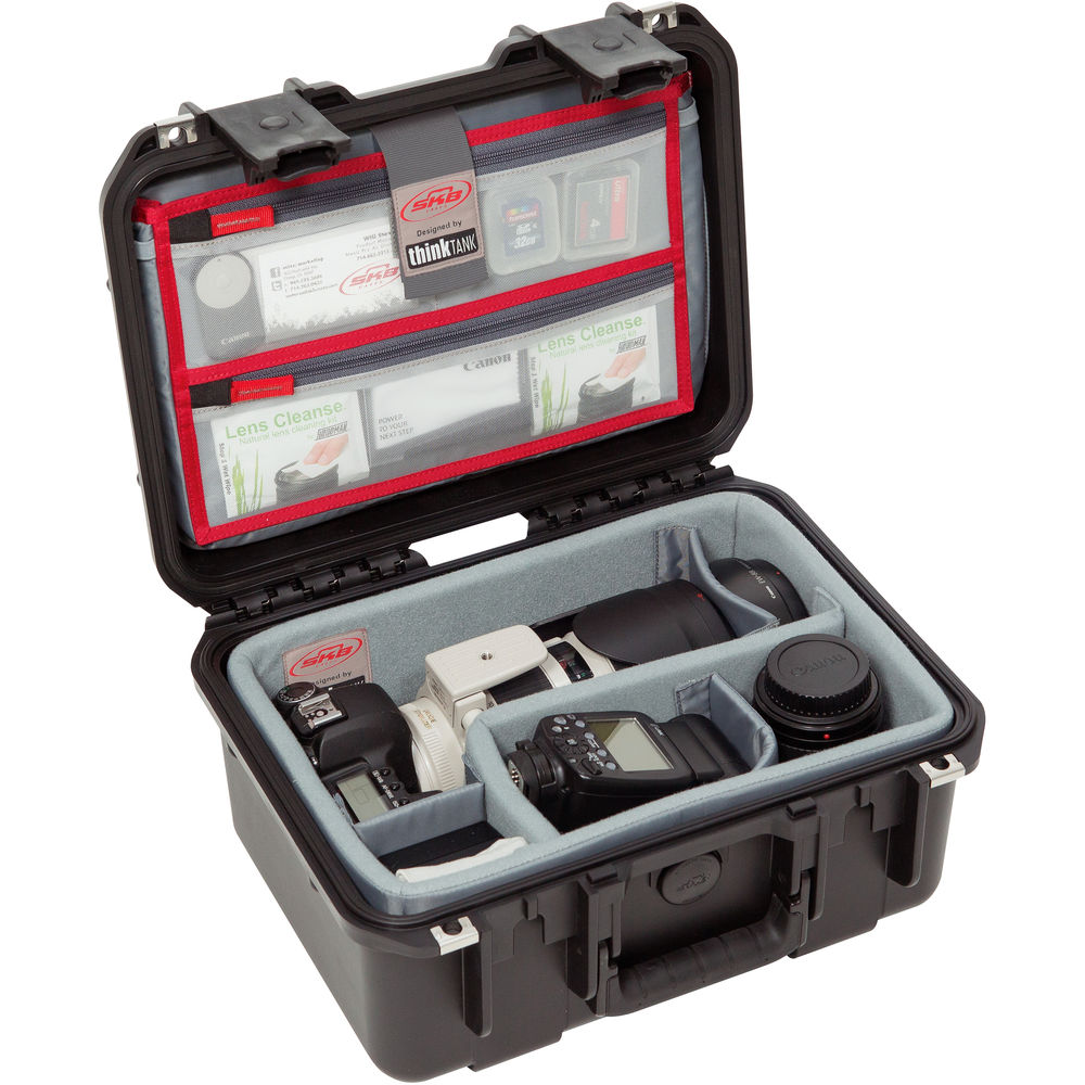

Кейс SKB iSeries 1309-6 с разделителями для фотографий Think Tank и органайзером на крышке (черный)