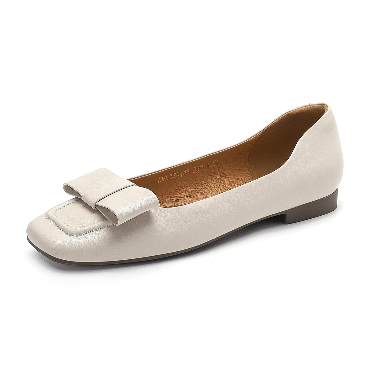 Туфли женские повседневные Women's Casual Shoes Women's Low-Top Harson, бежевый — фото 2