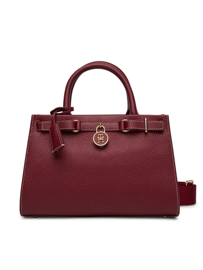 

Сумка American Icon Mini Tote Leather Aw0Aw17188 Tommy Hilfiger, красный