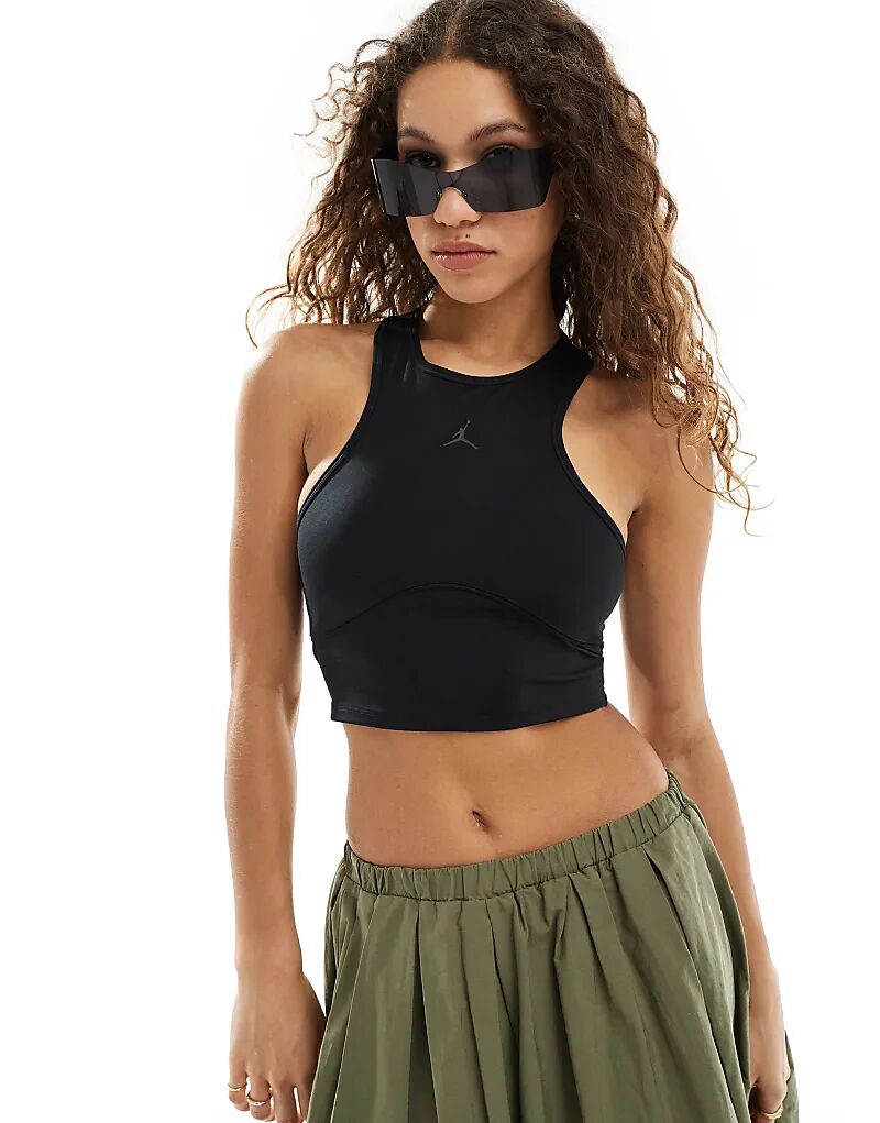 

Майка Bodycon черного цвета Jordan