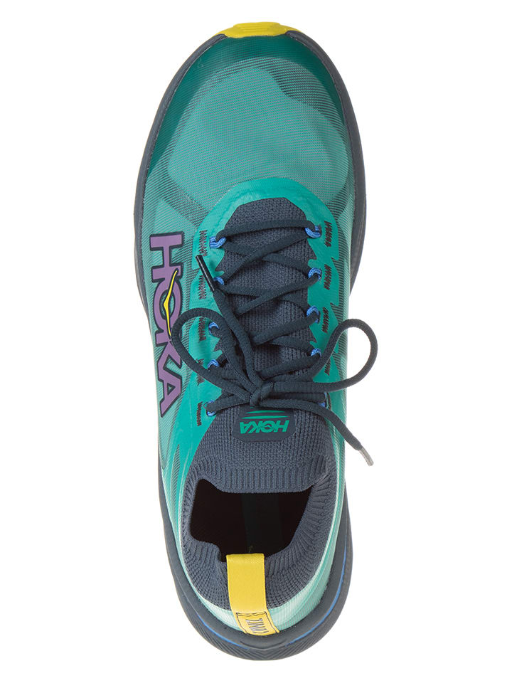 Беговые кроссовки Zinal 2 HOKA ONE ONE, цвет türkis/gelb — фото 4