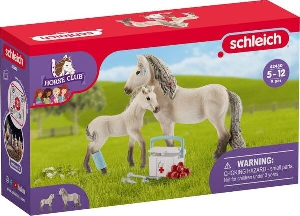 

SCHLEICH, конный клуб, исландская лошадь и аптечка slh42430