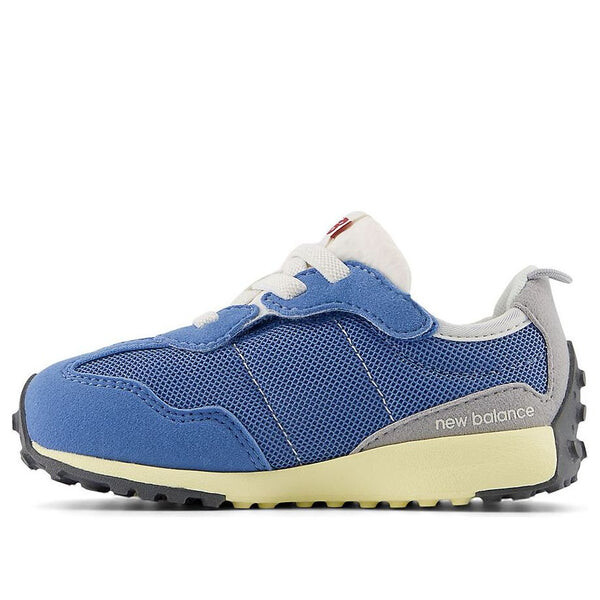 

Кроссовки 327 на липучках New Balance, синий