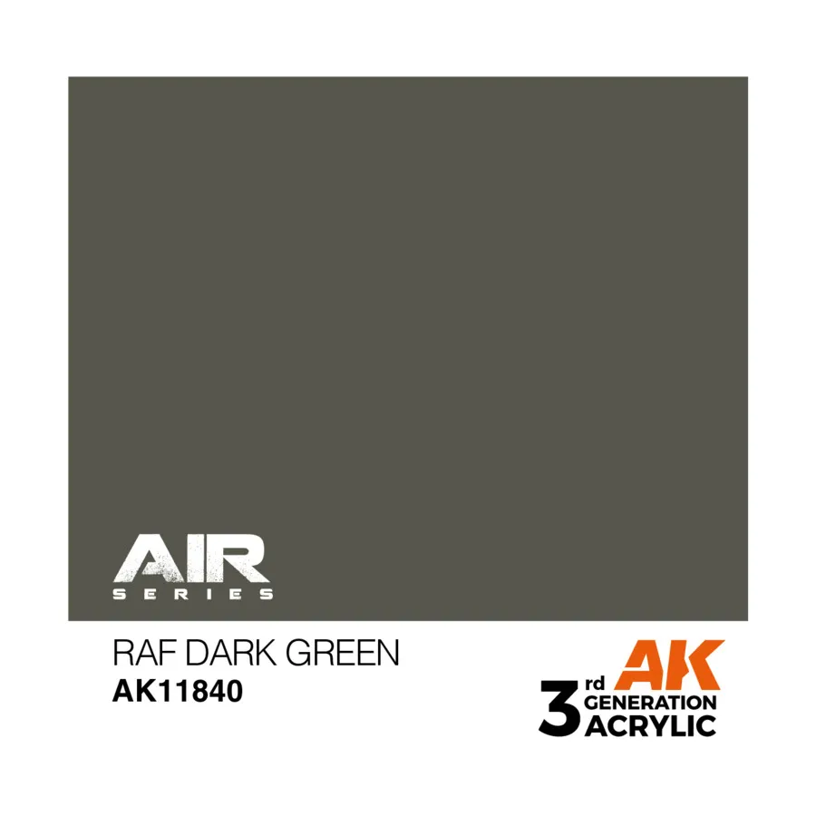 

РАФ темно-зеленый, 3rd Gen Acrylic - Air