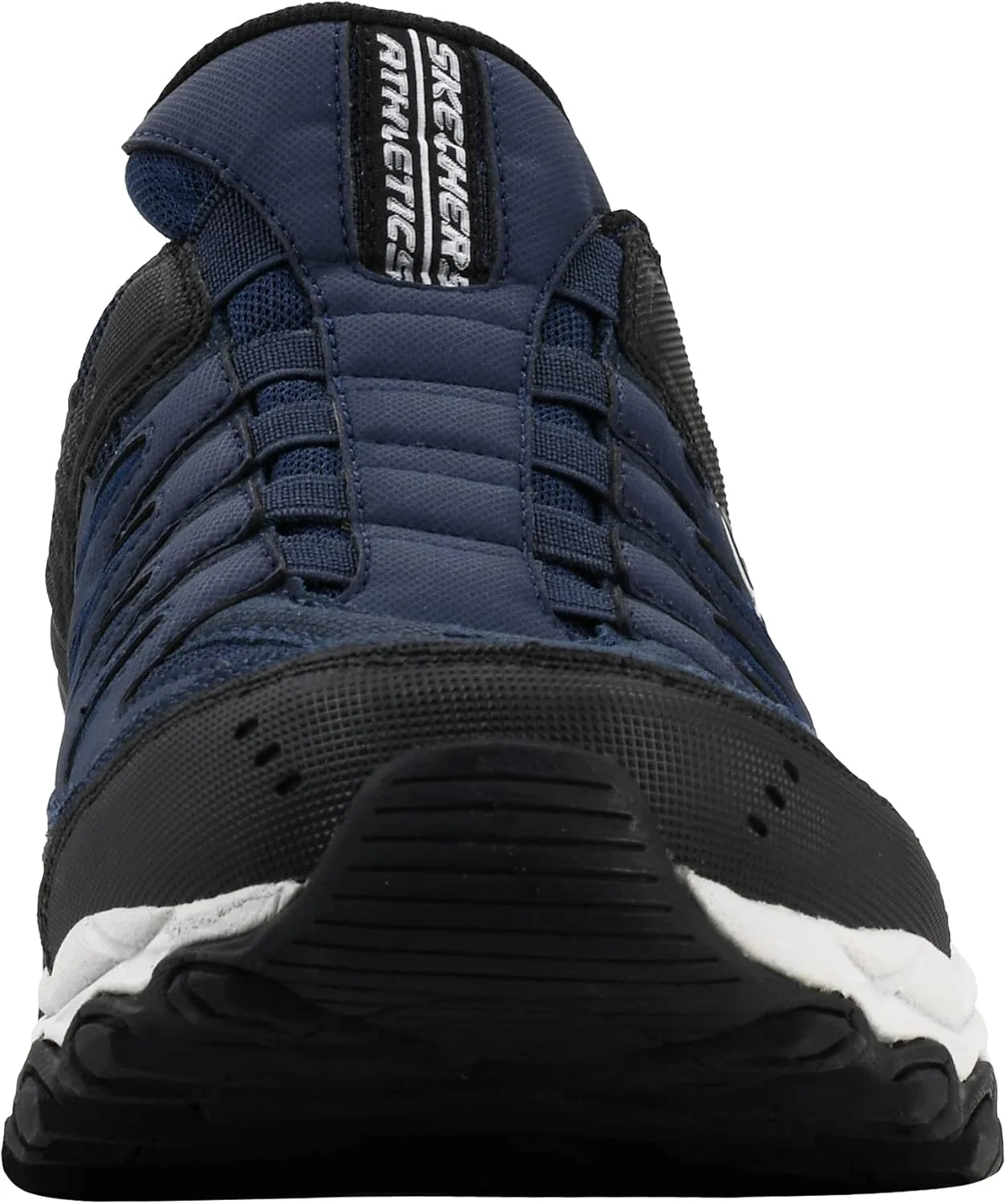 Мужские лоферы Skechers Afterburn, черный/серый — фото 2