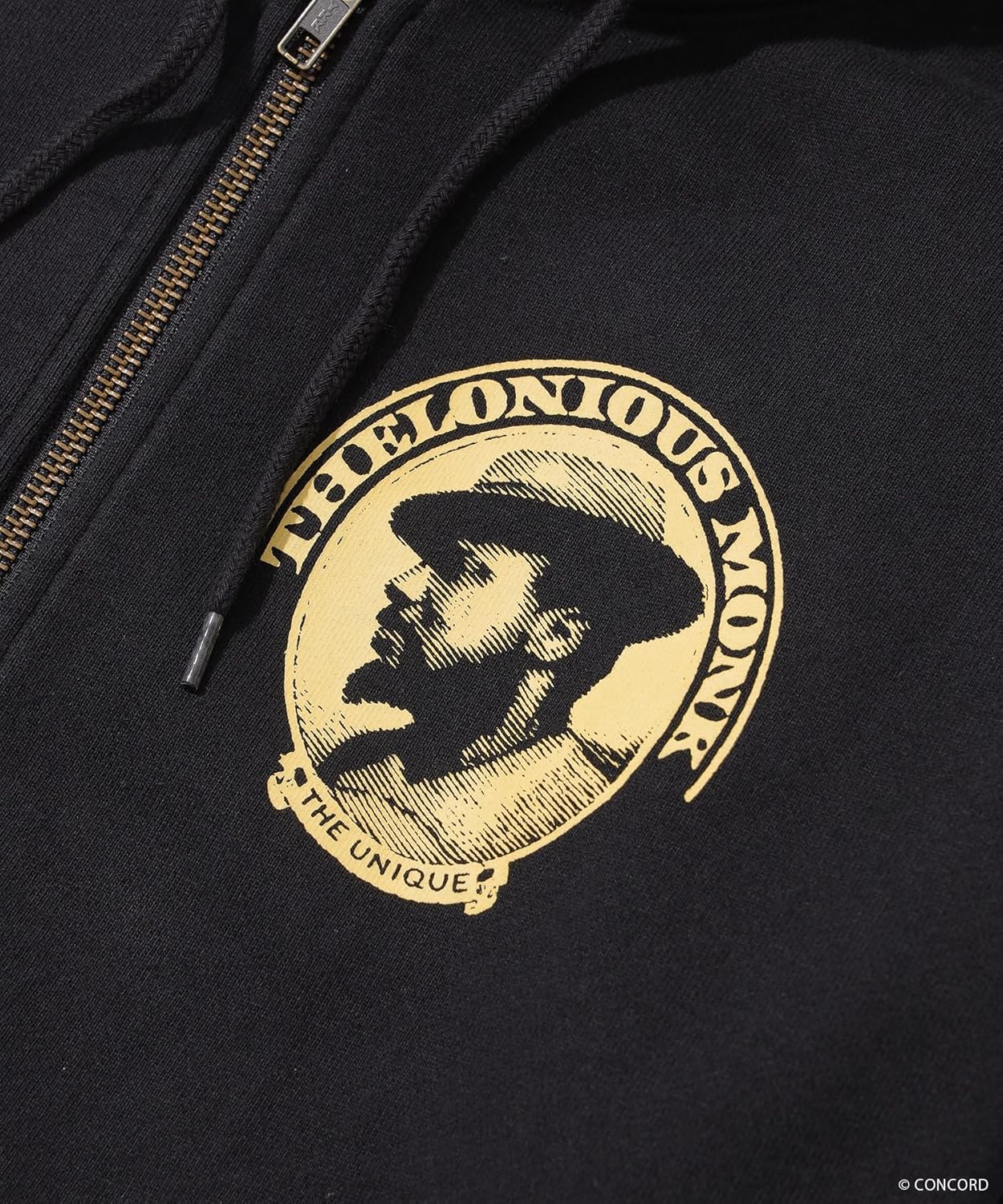 

Мужская толстовка с капюшоном Cyrus Thelonius Monk Zip Hodie Silas, черный