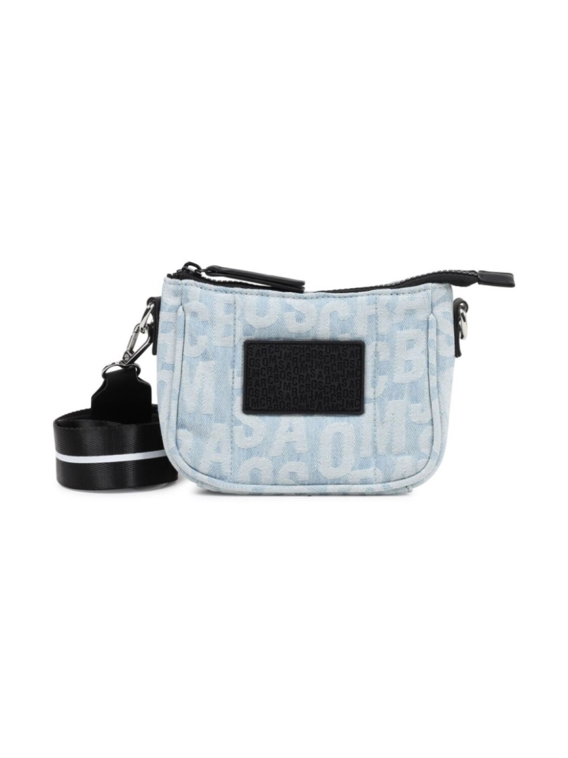 

Marc Jacobs Kids жаккардовая сумка на плечо с монограммой, синий