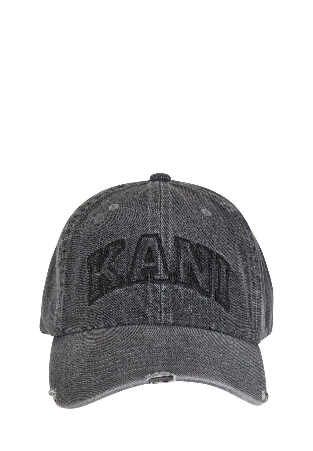 

Бейсболка SERIF DISTRESS BASEBALL Karl Kani, серый