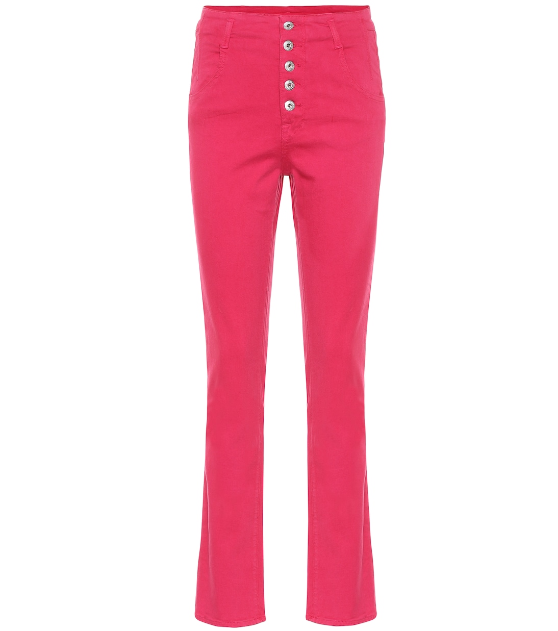 

Прямые джинсы с высокой талией Simkhai, Fucshia