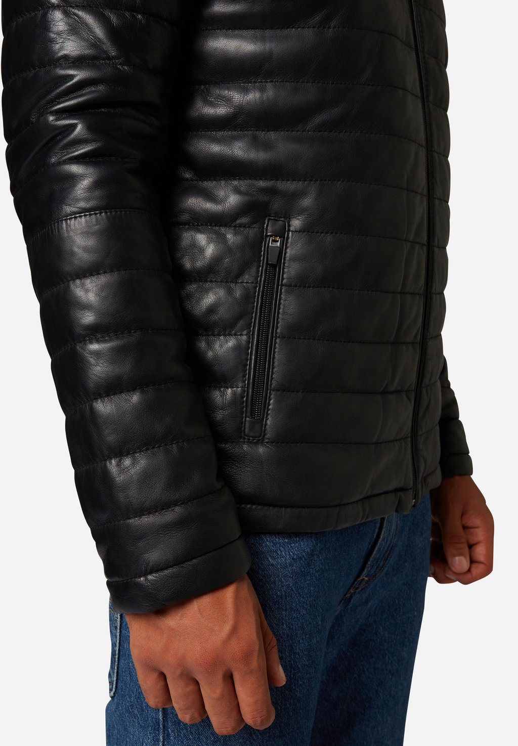 

Кожаная куртка PETE Ricano, черный