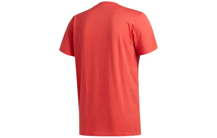 Adidas Футболка мужская Honor Red Crew Neck Moderate Straight Fit — фото 3