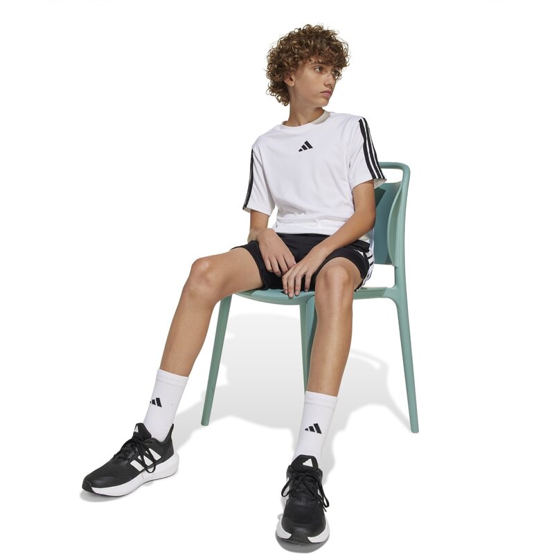 Рубашка с тремя полосками для детей Adidas, мультиколор — фото 4