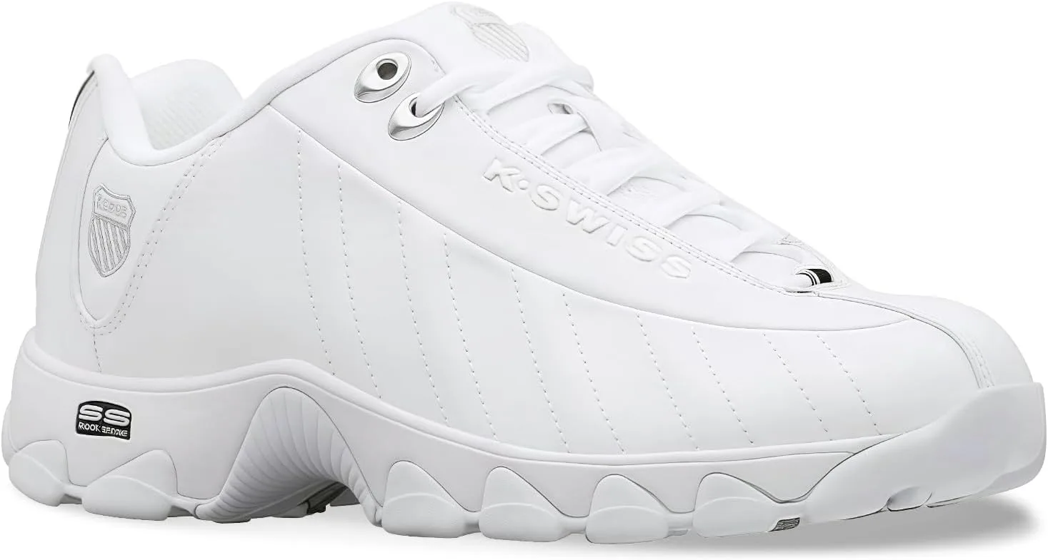 Кроссовки K-Swiss ST329 CMF из кожи, белый/черный — фото 3
