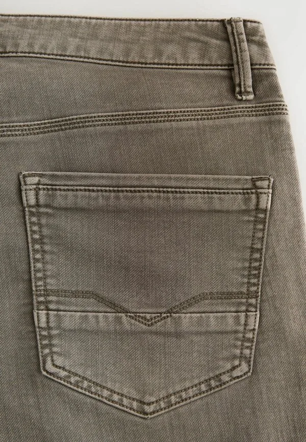 Удобные эластичные джинсы. джинсы зауженного кроя Next, Brown Wash — фото 4