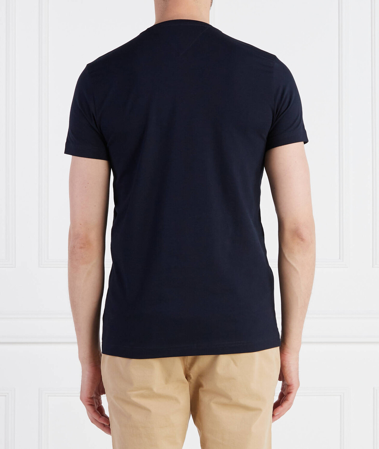 Футболка Tommy Hilfiger Slim Fit, темно-синий — фото 4