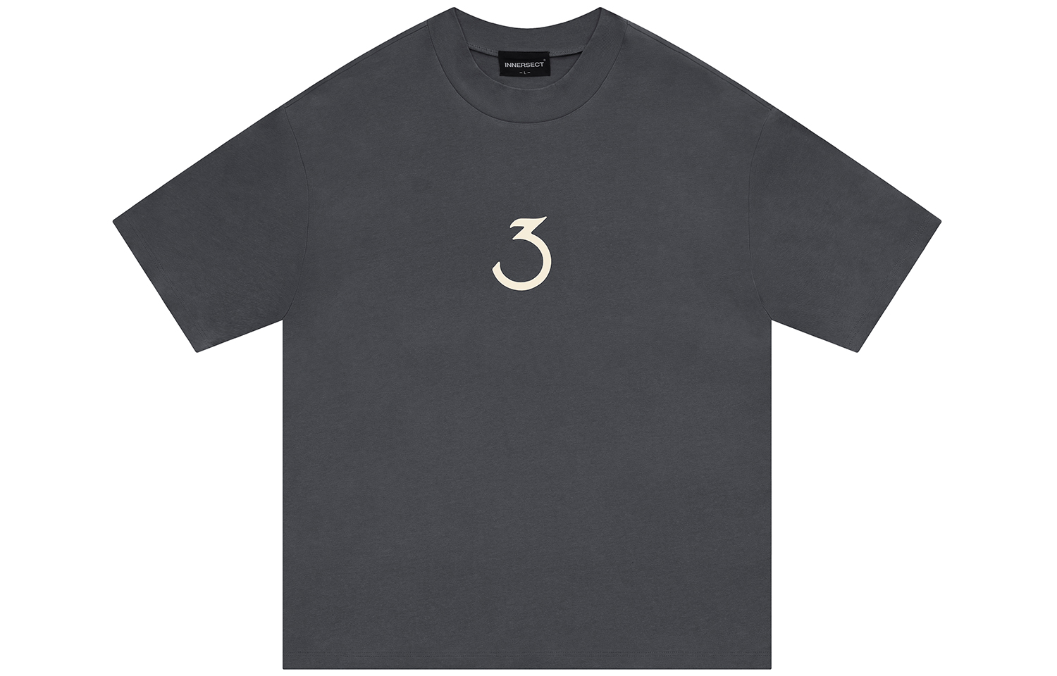 

Футболка Unisex INNERSECT "Серия Всего в Мире", Угольно-серая
