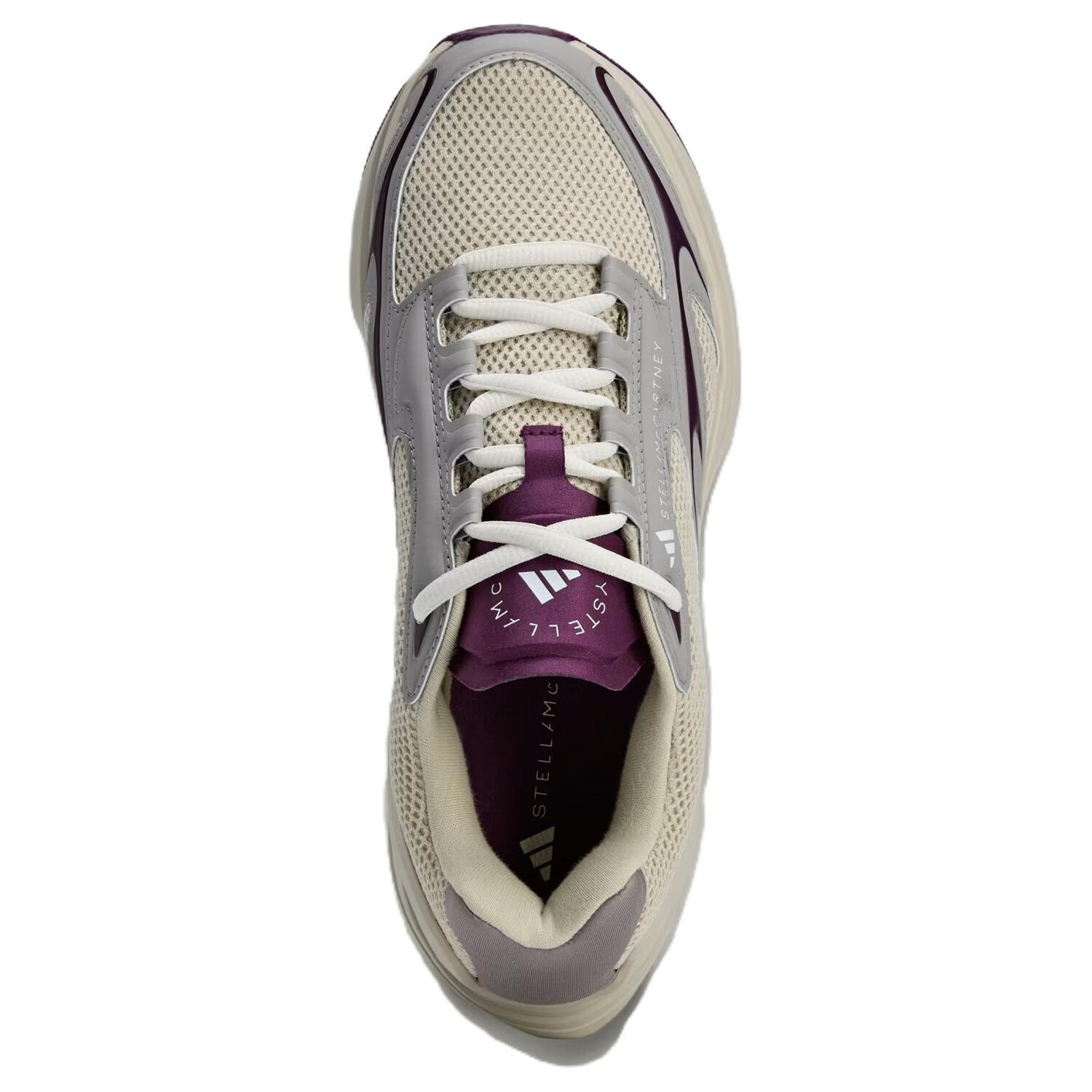 Кроссовки женские Stella McCartney Low-top Фиолетово-серые Adidas — фото 4