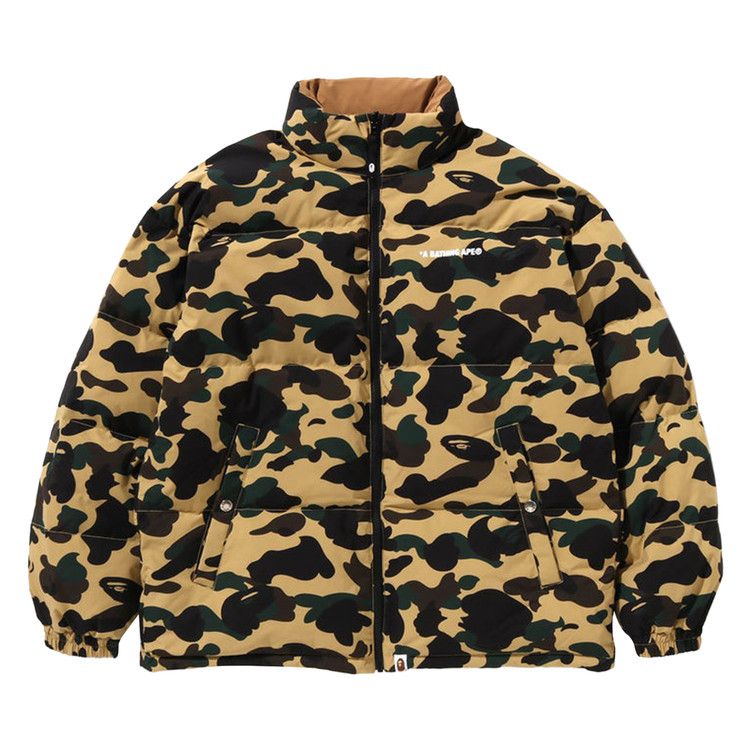 

Куртка BAPE 1st Camo Reversible Down Jacket, Yellow