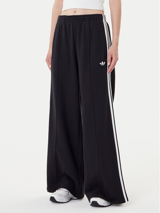 

Джоггеры wide leg adicolor 3-Stripes JV7473 Adidas, чёрный
