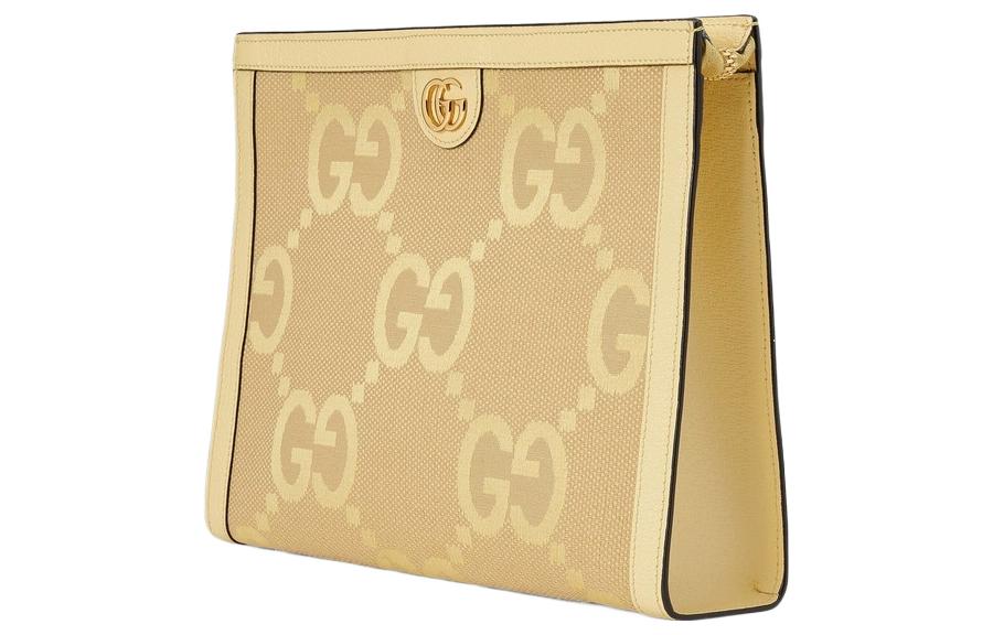 Женский клатч Gucci Ophidia из канваса с кожаными деталями — фото 2
